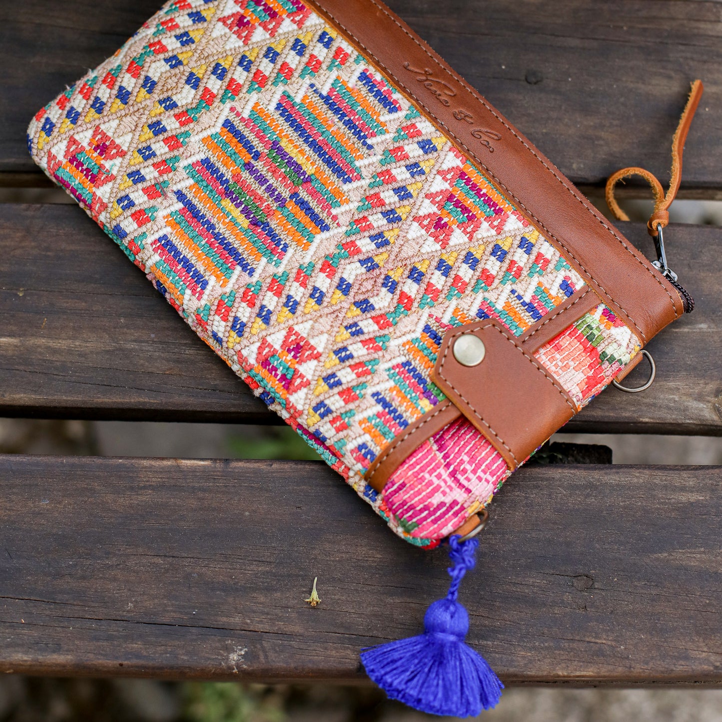 EVERYTHING CLUTCH - OOAK HUIPIL - CAFE - NO. 200425