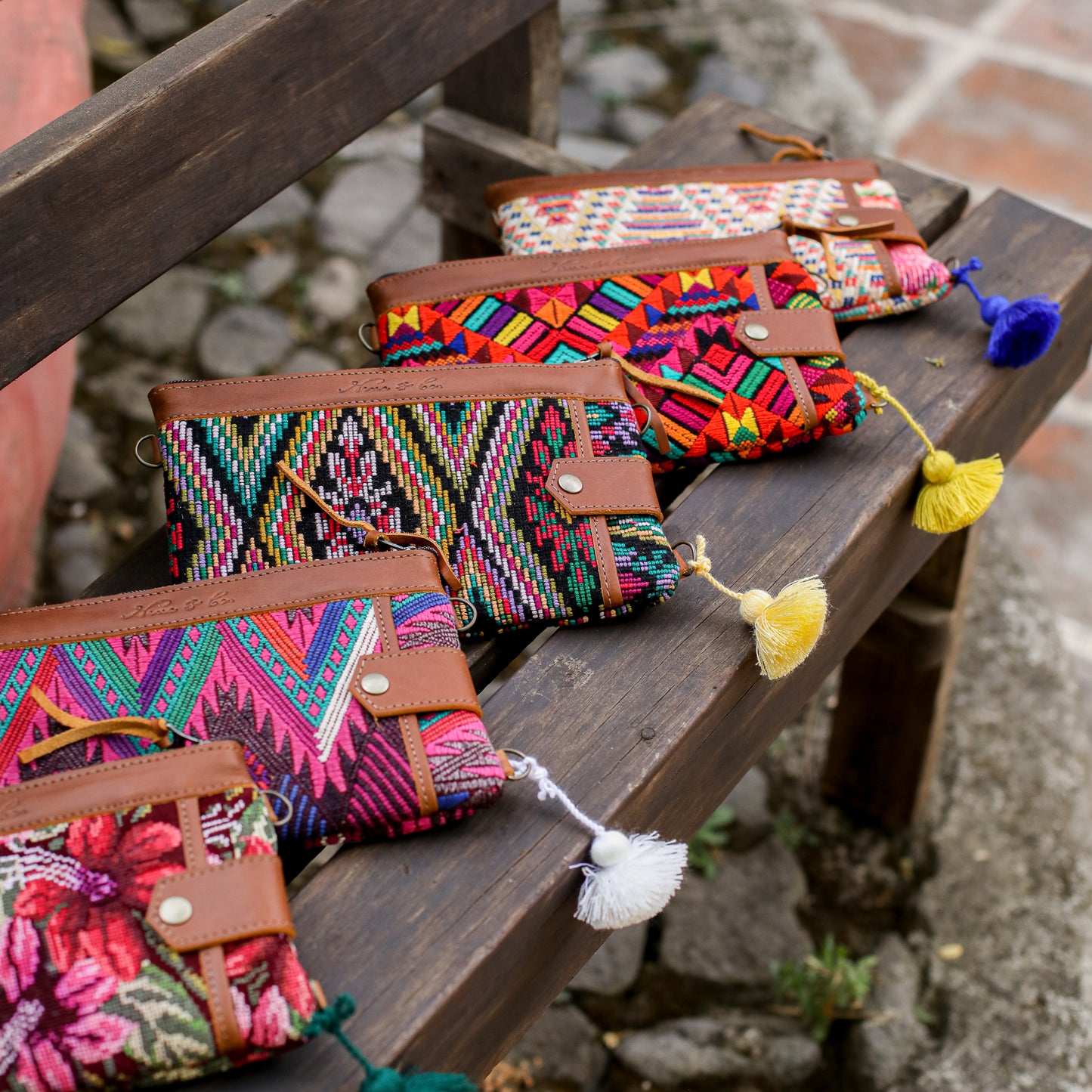 EVERYTHING CLUTCH - OOAK HUIPIL - CAFE - NO. 200417