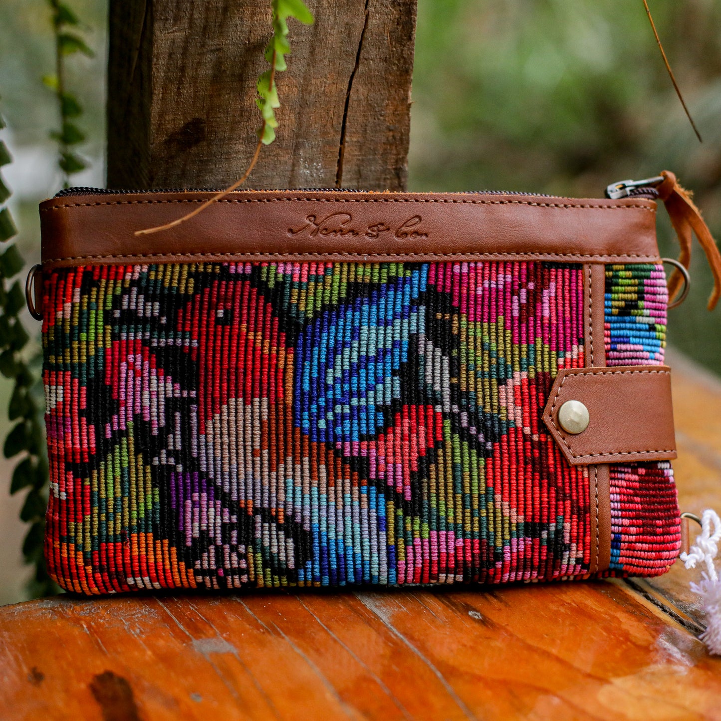 EVERYTHING CLUTCH - OOAK HUIPIL - CAFE - NO. 200430