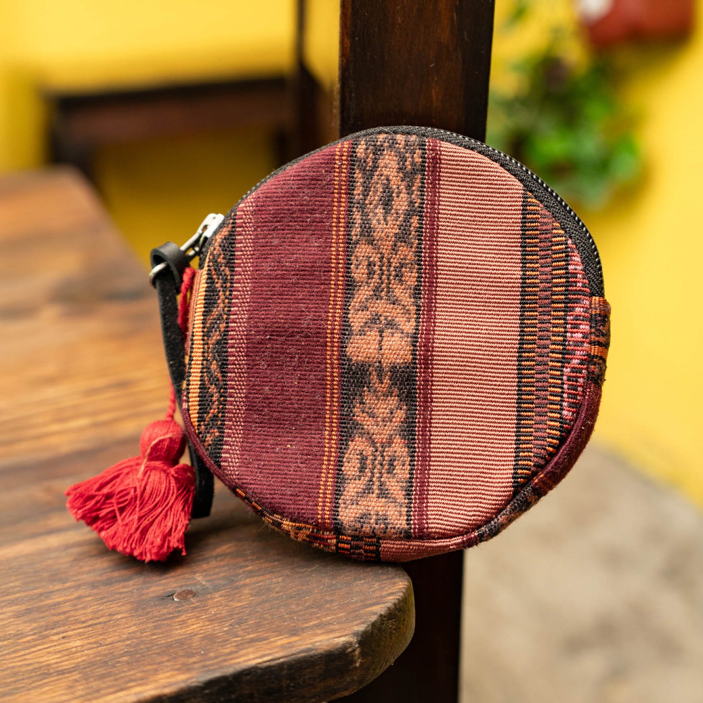 CIRCLE COIN PURSE - CORTE - BLACK - NO. 12309