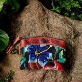 COIN PURSE - OOAK HUIPIL - COPPER - NO. 202169