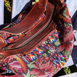 BEATRIZ CDB + DIAMANTE STRAP - OOAK HUIPIL - COPPER - NO. 19583