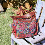 BEATRIZ CDB + DIAMANTE STRAP - OOAK HUIPIL - COPPER - NO. 19583