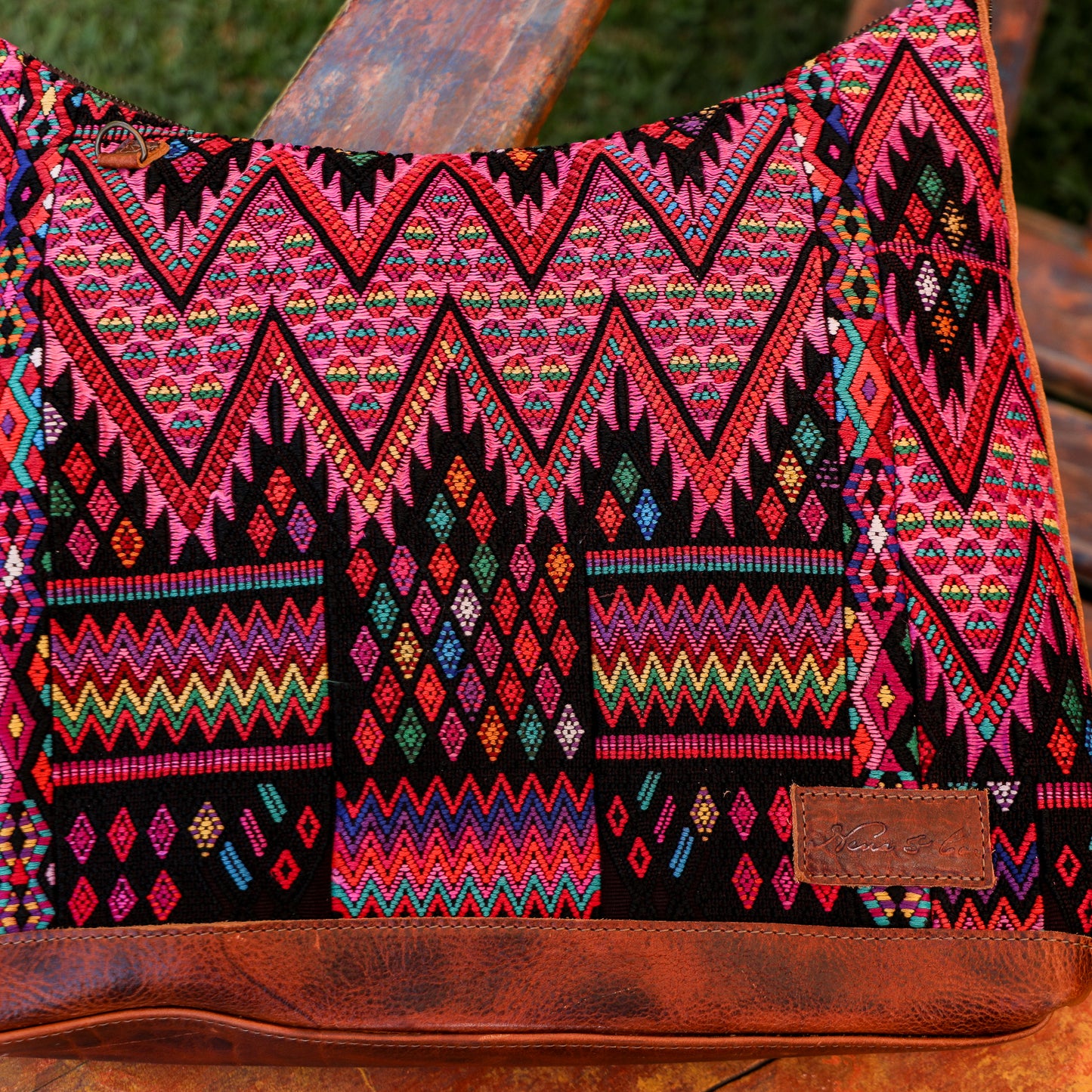 PENELOPE BAG - OOAK HUIPIL - HONEY - NO. 200716