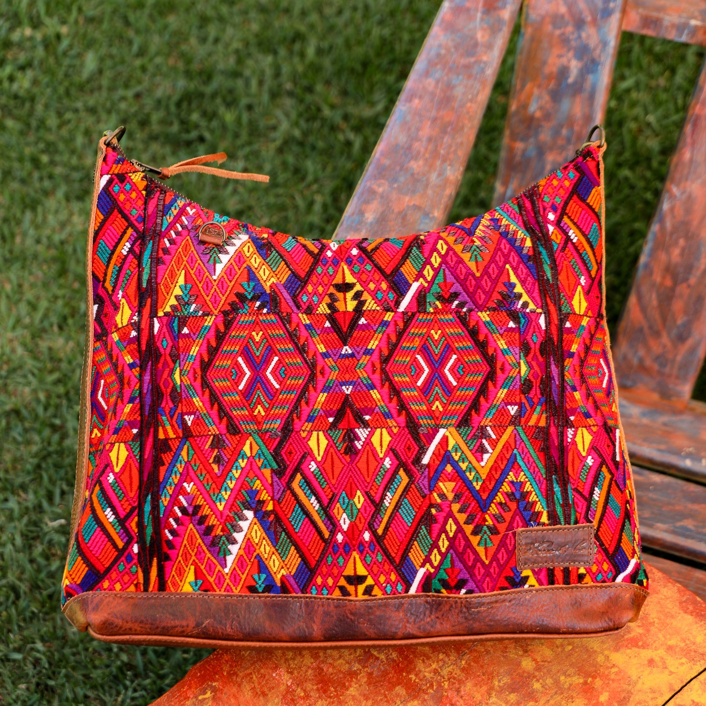 PENELOPE BAG - OOAK HUIPIL - HONEY - NO. 200715