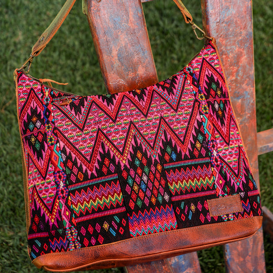 PENELOPE BAG - OOAK HUIPIL - HONEY - NO. 200716
