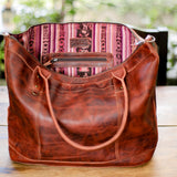PERFECT OVERNIGHTER - FULL LEATHER - COPPER