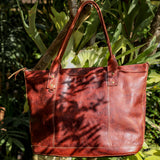 PERFECT OVERNIGHTER - FULL LEATHER - COPPER