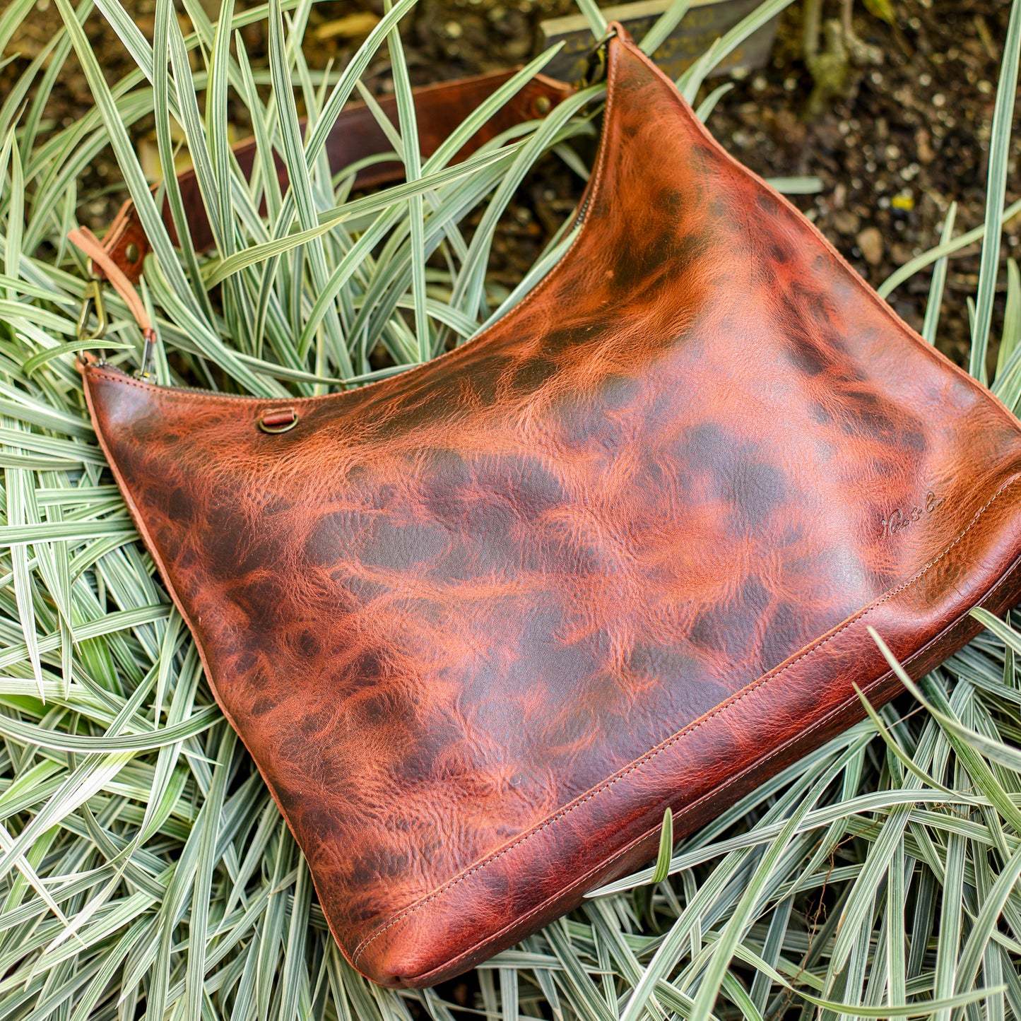 PENELOPE BAG - FULL LEATHER - COPPER