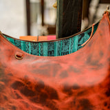 PENELOPE BAG - FULL LEATHER - COPPER