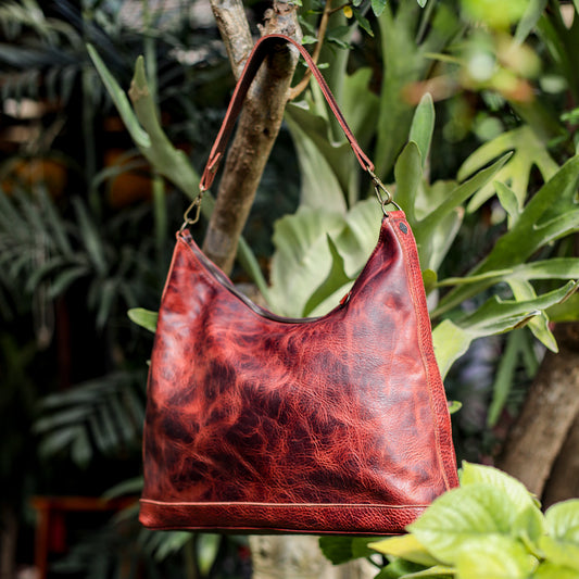 PENELOPE BAG - FULL LEATHER - COPPER