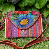 SIGNATURE EDITION DOUBLE CLUTCH SET - OOAK HUIPIL - COPPER - NO. 202358