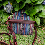 SIGNATURE EDITION DOUBLE CLUTCH SET - OOAK HUIPIL - VINO TINTO - NO. 202361