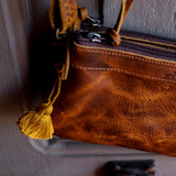 DOUBLE CLUTCH + VIVI STRAP SET - FULL LEATHER - WRANGLER