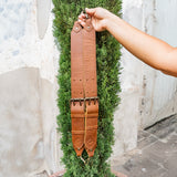 DOUBLE BUCKLE BACKPACK STRAP SET - CAFE