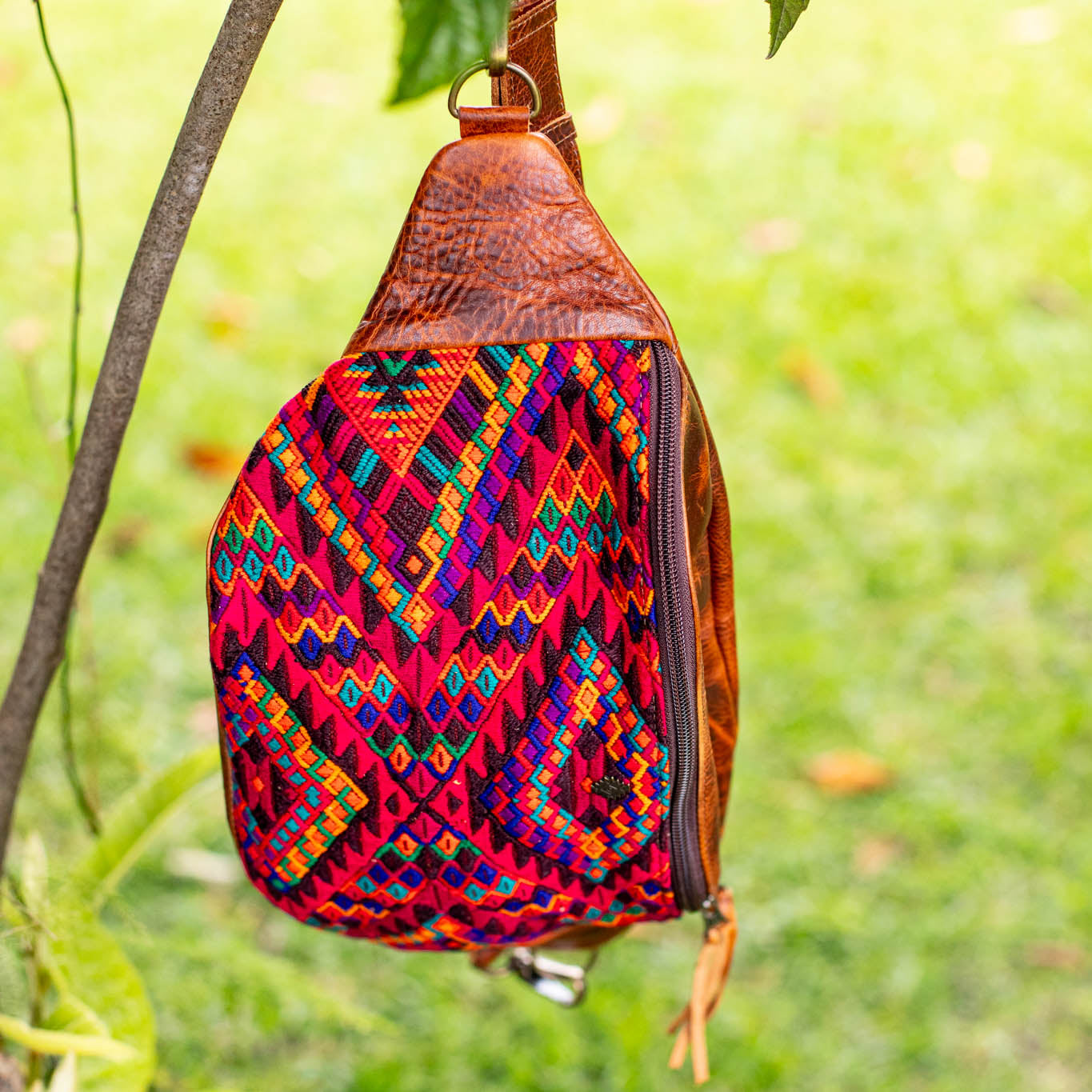 EL DON MANNY PACK - OOAK HUIPIL - HONEY - NO. 17033