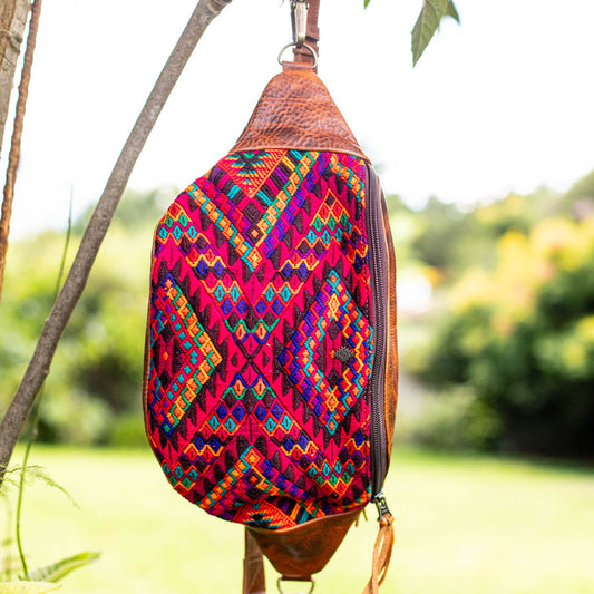 EL DON MANNY PACK - OOAK HUIPIL - HONEY - NO. 17033