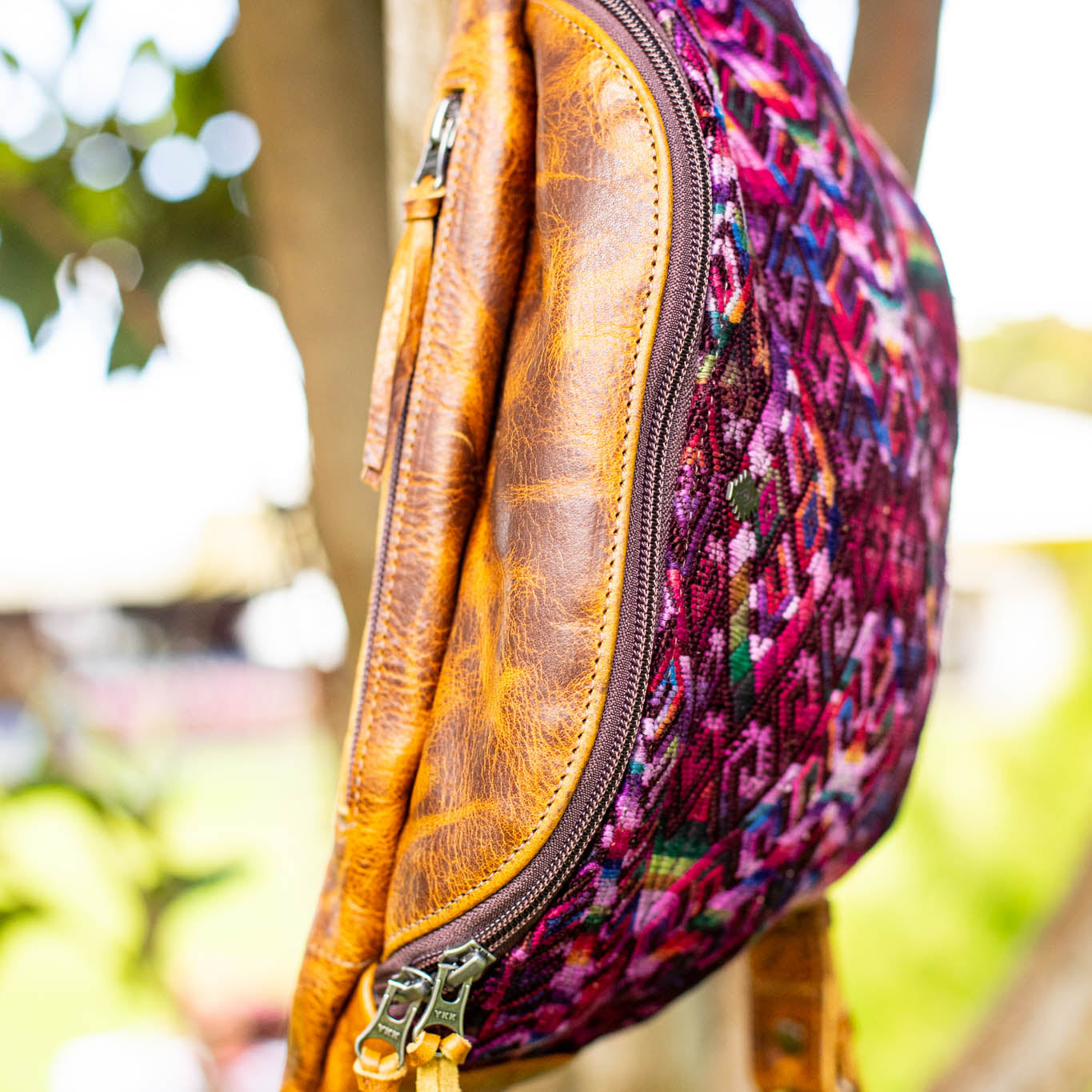 EL DON MANNY PACK - OOAK HUIPIL - TAWNY - NO. 17032