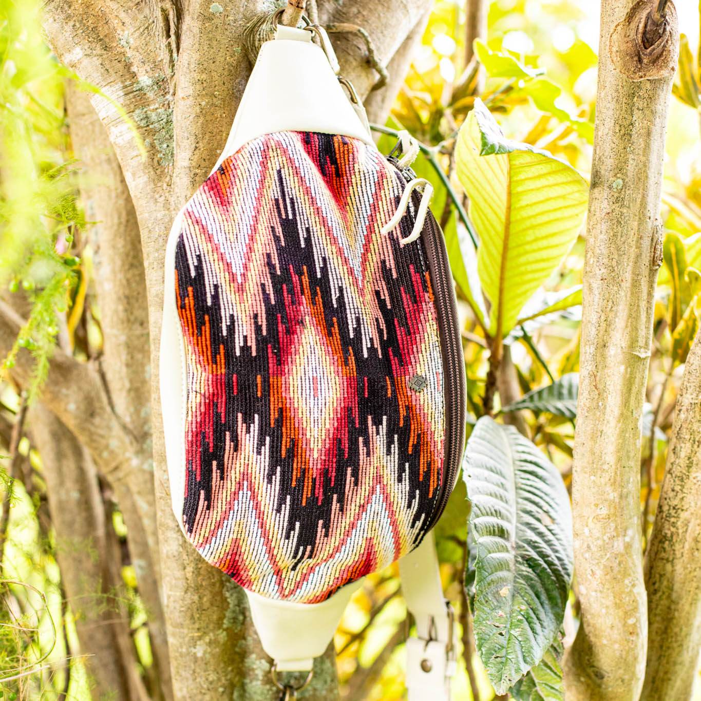 EL DON MANNY PACK - OOAK HUIPIL - BONE - NO. 17030