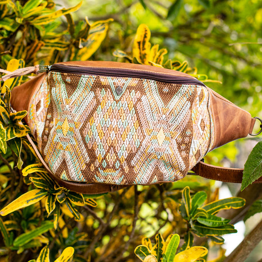 EL DON MANNY PACK - OOAK HUIPIL - FAWN - NO. 17029