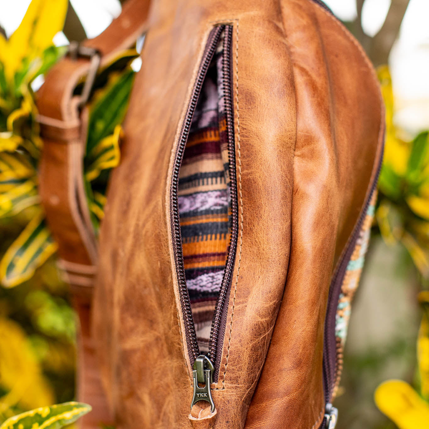 EL DON MANNY PACK - OOAK HUIPIL - FAWN - NO. 17029