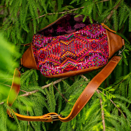 EL DON MANNY PACK - OOAK HUIPIL - CAFE - NO. 17019