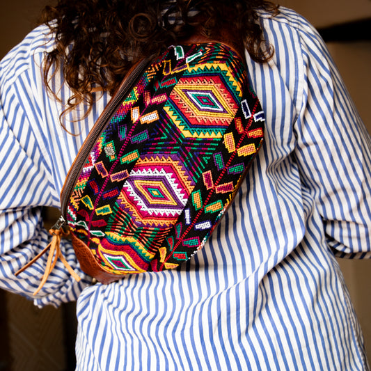 EL DON MANNY PACK - OOAK HUIPIL - HONEY - NO. 18049