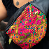 EL DON MANNY PACK - OOAK HUIPIL - BLACK - NO. 18042