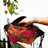 EL DON MANNY PACK - OOAK HUIPIL - BLACK - NO. 18042