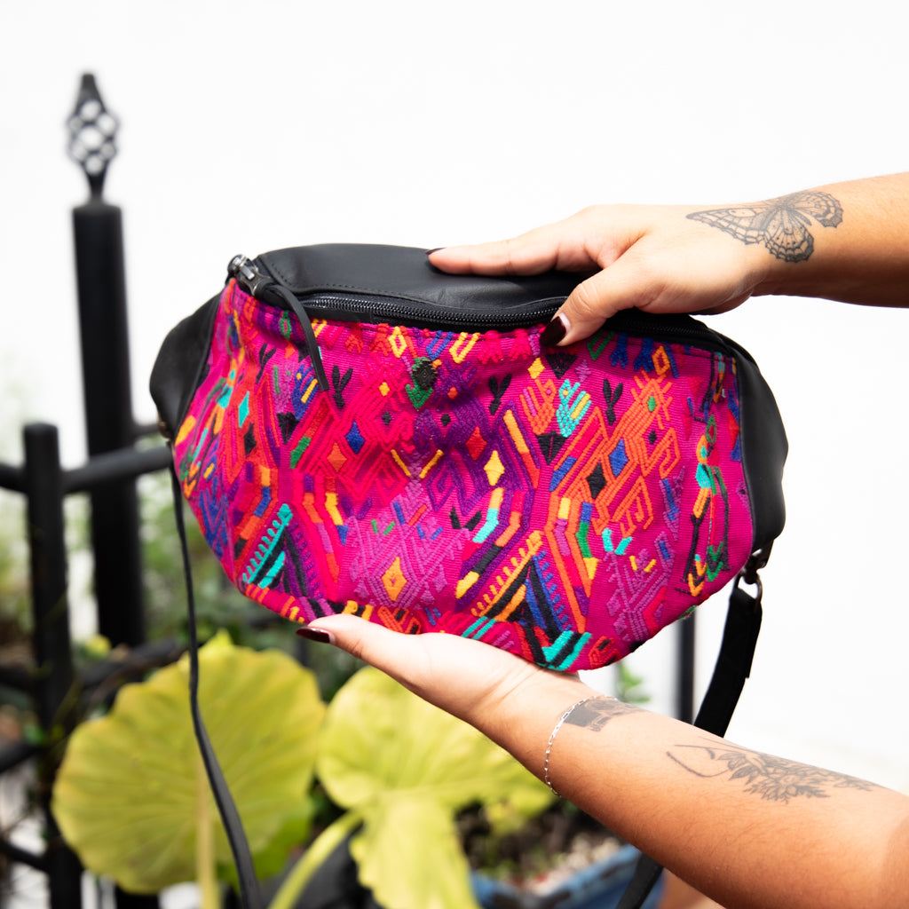 EL DON MANNY PACK - OOAK HUIPIL - BLACK - NO. 18038