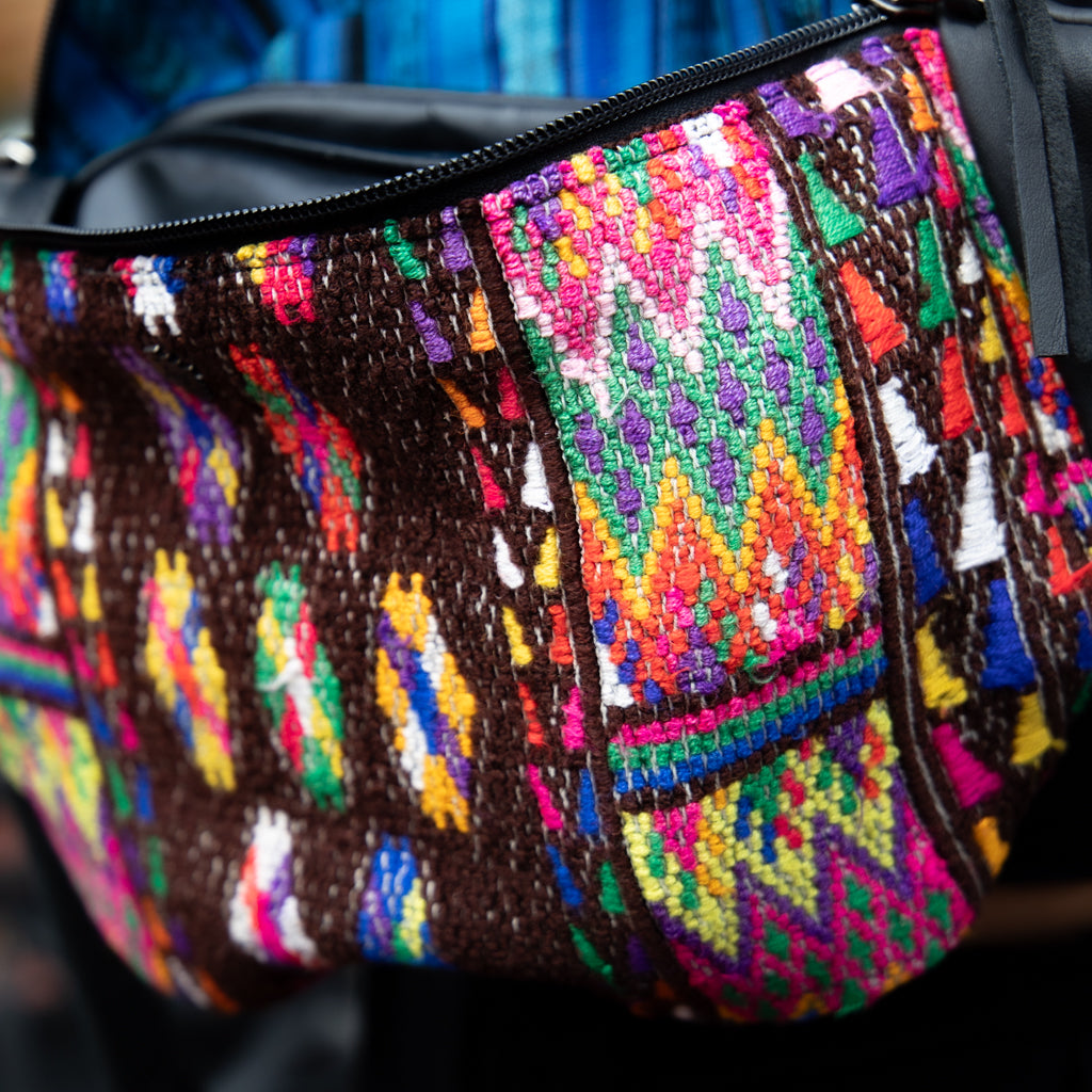 EL DON MANNY PACK - OOAK HUIPIL - BLACK - NO. 18039