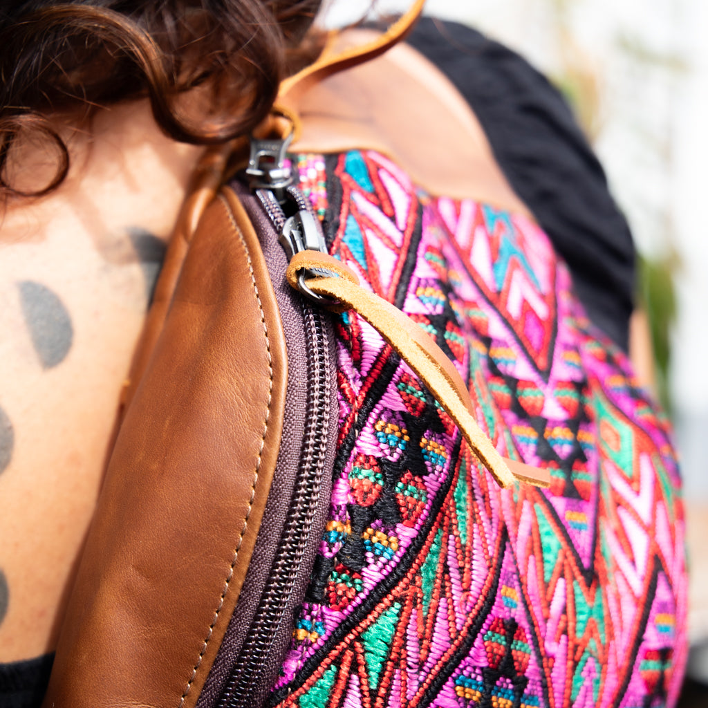 EL DON MANNY PACK - OOAK HUIPIL - CAFE - NO. 18035