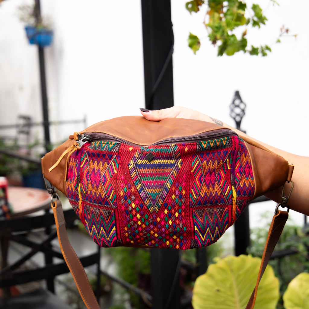 EL DON MANNY PACK - OOAK HUIPIL - CAFE - NO. 18036