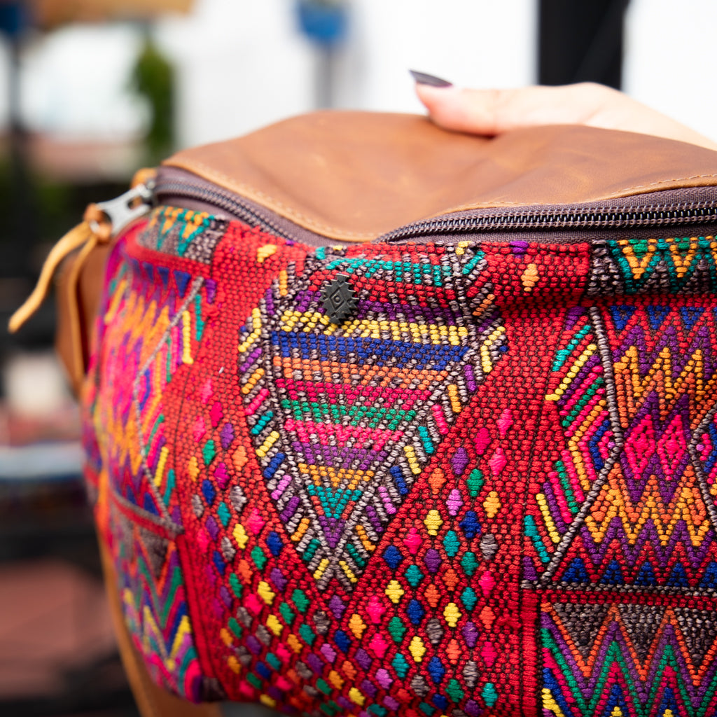 EL DON MANNY PACK - OOAK HUIPIL - CAFE - NO. 18036