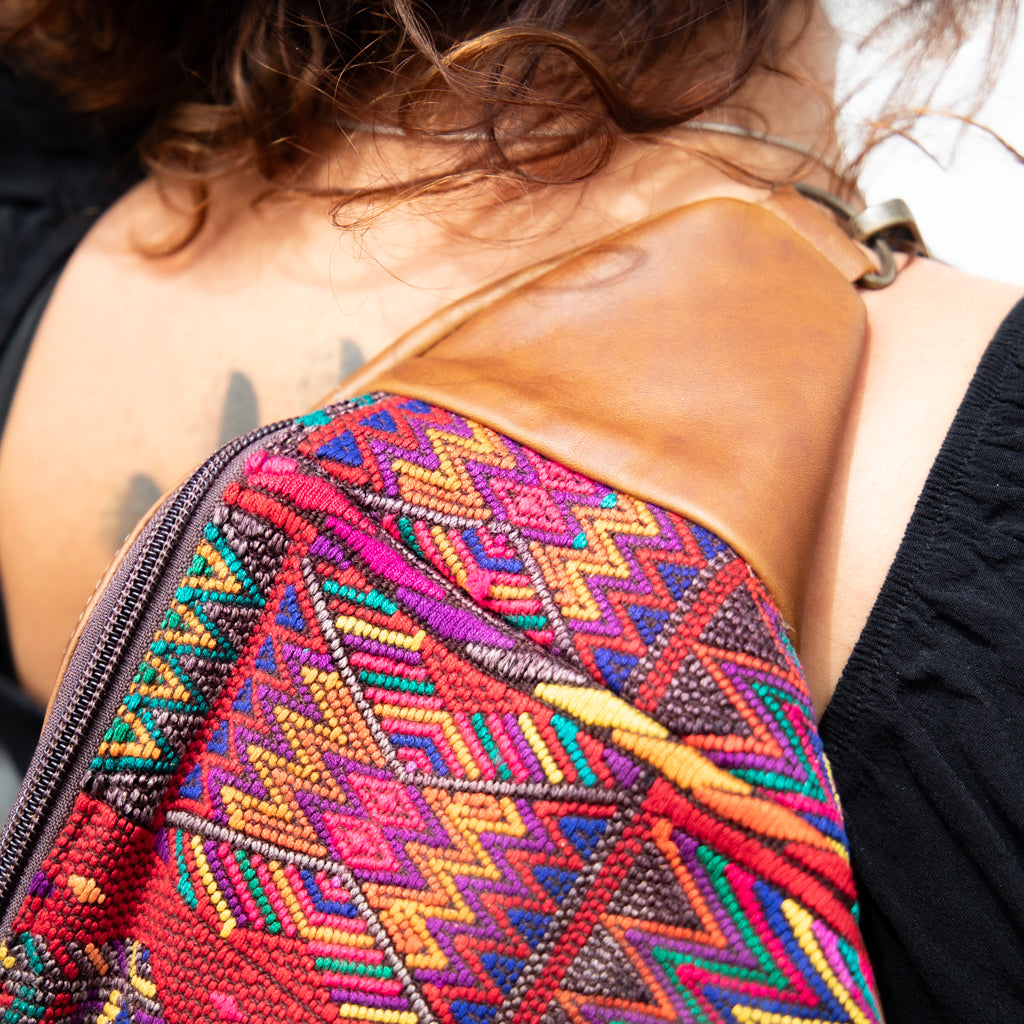 EL DON MANNY PACK - OOAK HUIPIL - CAFE - NO. 18036