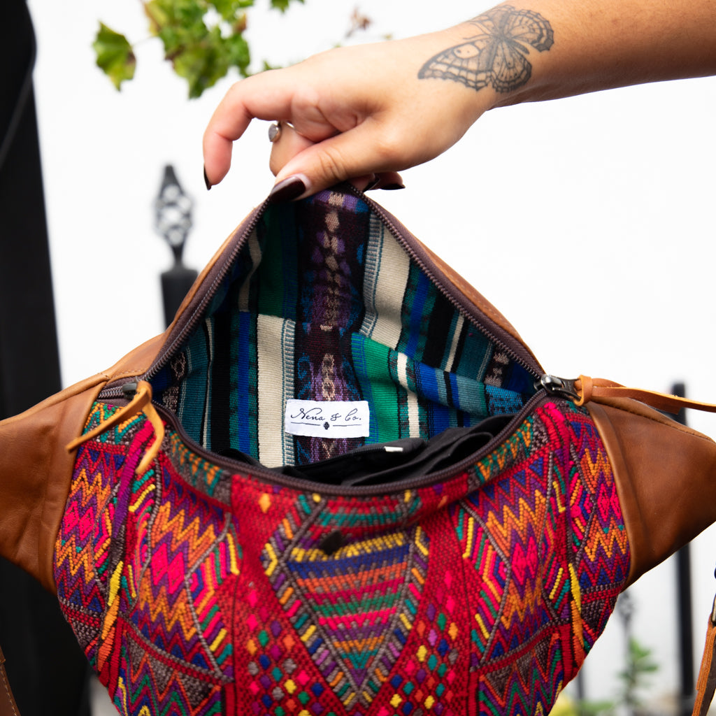 EL DON MANNY PACK - OOAK HUIPIL - CAFE - NO. 18036