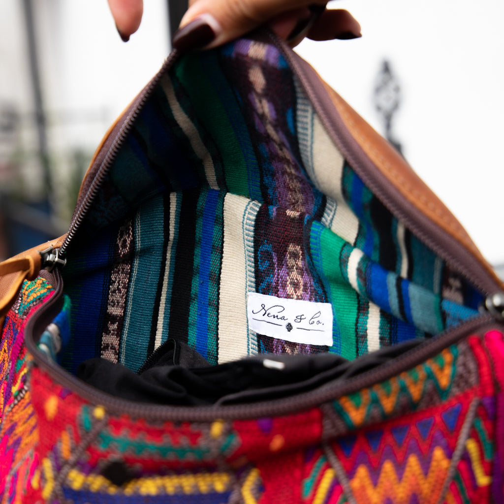 EL DON MANNY PACK - OOAK HUIPIL - CAFE - NO. 18037