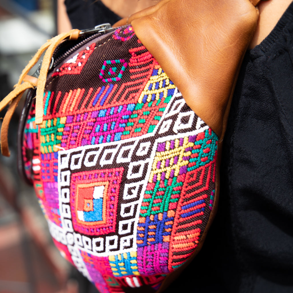 EL DON MANNY PACK - OOAK HUIPIL - CAFE - NO. 18037