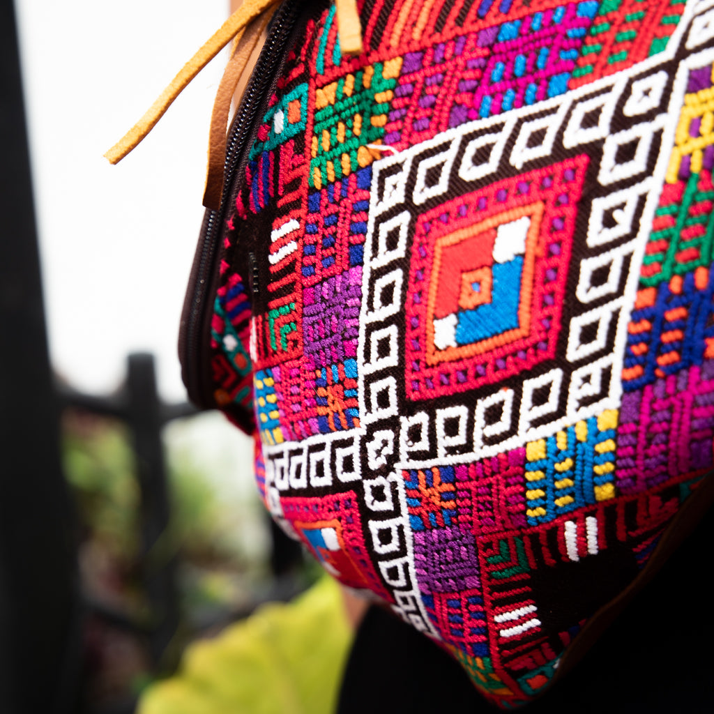 EL DON MANNY PACK - OOAK HUIPIL - CAFE - NO. 18037