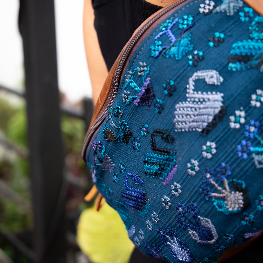 EL DON MANNY PACK - OOAK HUIPIL - CAFE - NO. 18033