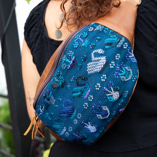 EL DON MANNY PACK - OOAK HUIPIL - CAFE - NO. 18033