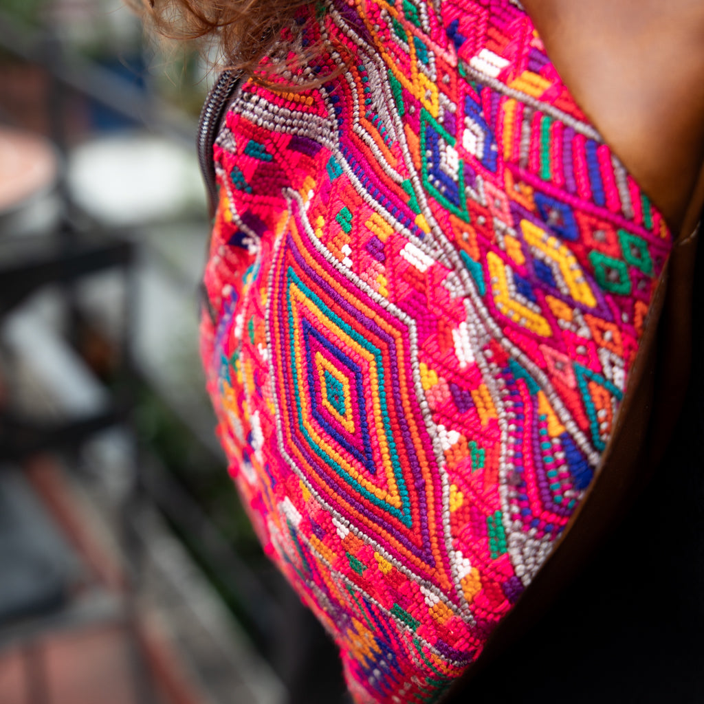 EL DON MANNY PACK - OOAK HUIPIL - CAFE - NO. 18034