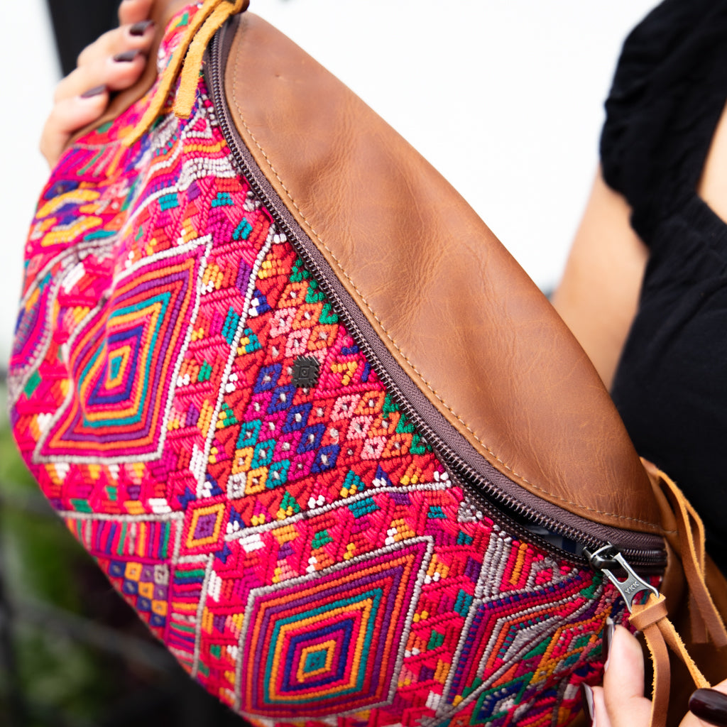 EL DON MANNY PACK - OOAK HUIPIL - CAFE - NO. 18034