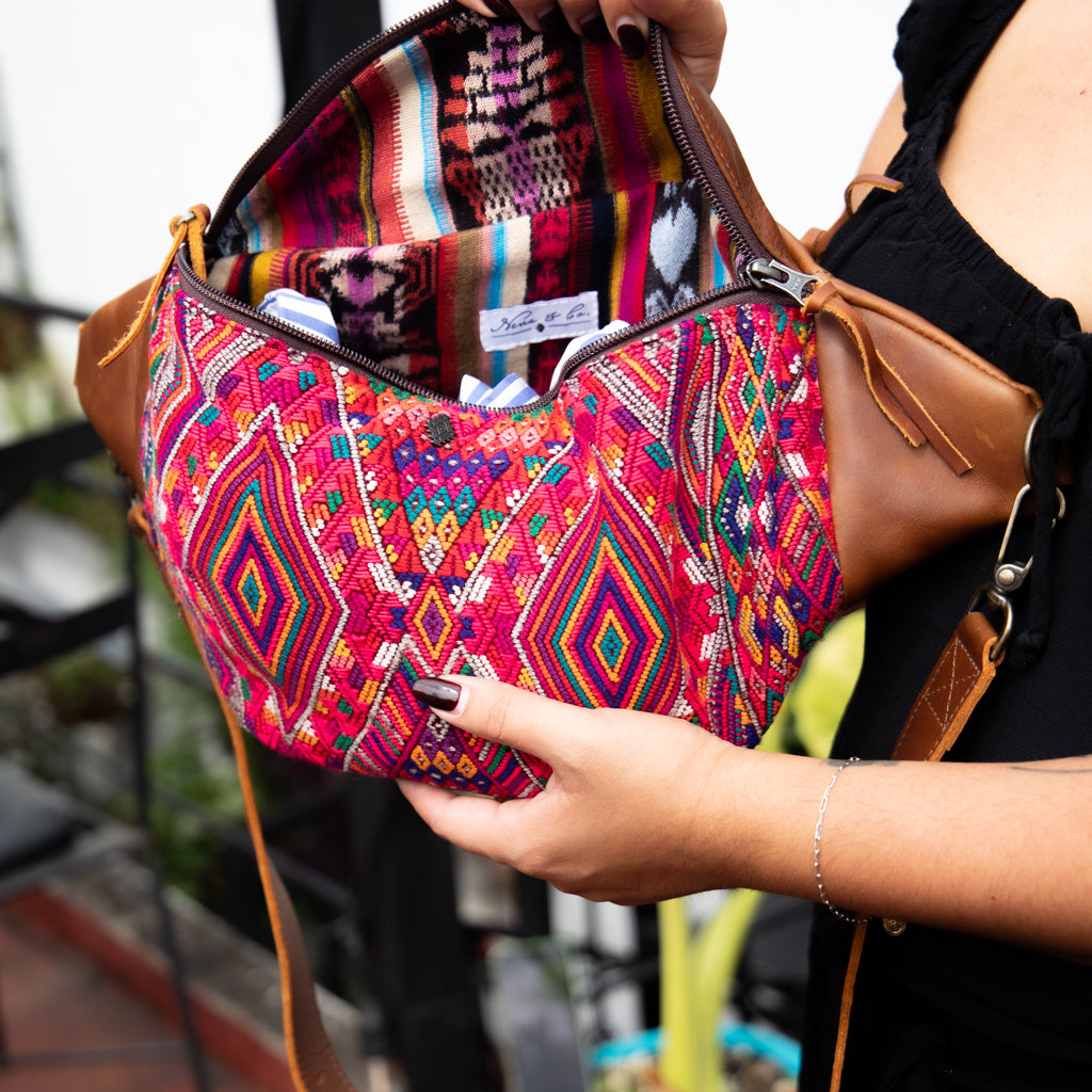 EL DON MANNY PACK - OOAK HUIPIL - CAFE - NO. 18034