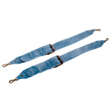 DOUBLE BUCKLE BACKPACK STRAP SET - CERULEAN