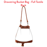 Custom Made to Order - Drawstring Bucket Bag