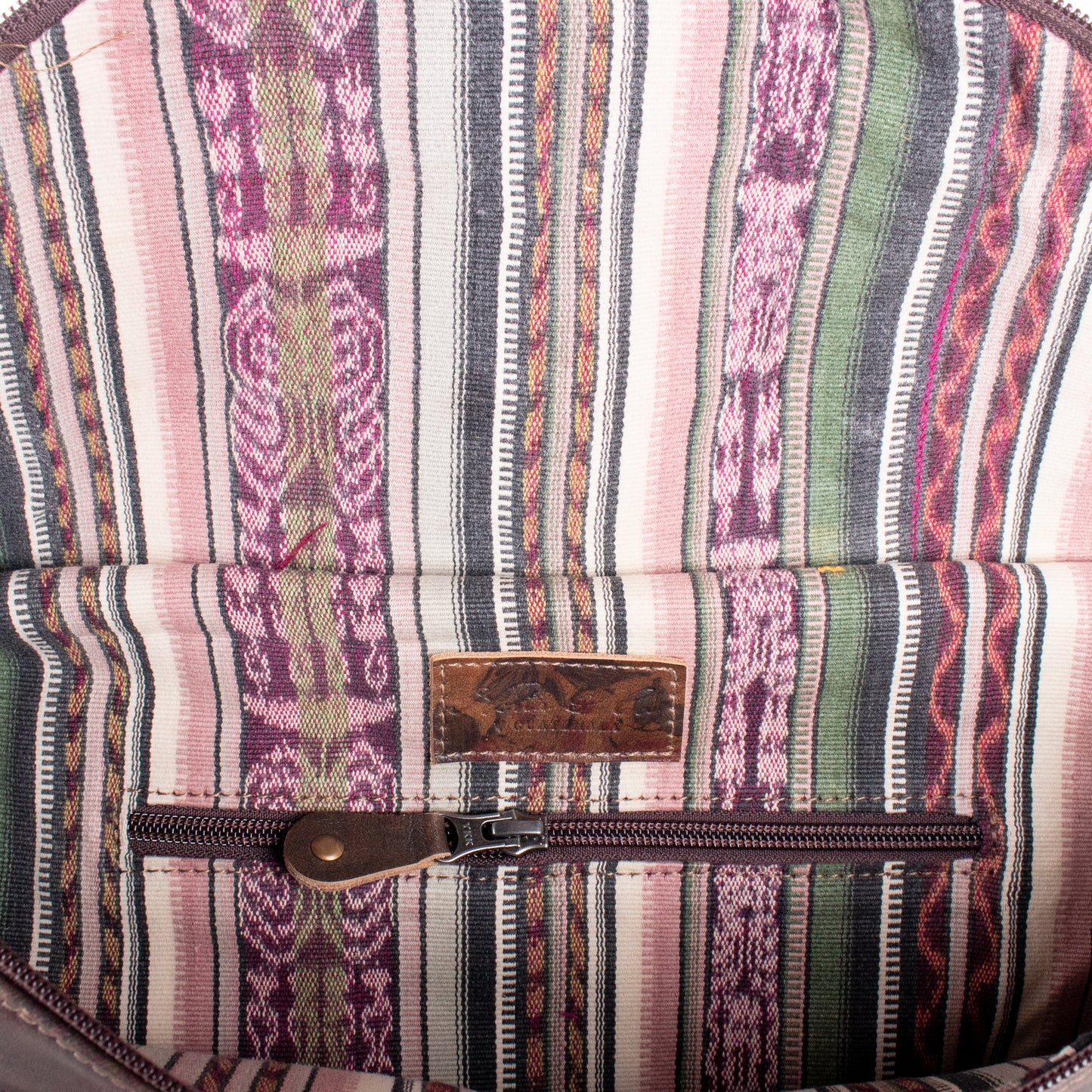 ETHAN BAG - FULL LEATHER - VINTAGE ROSE