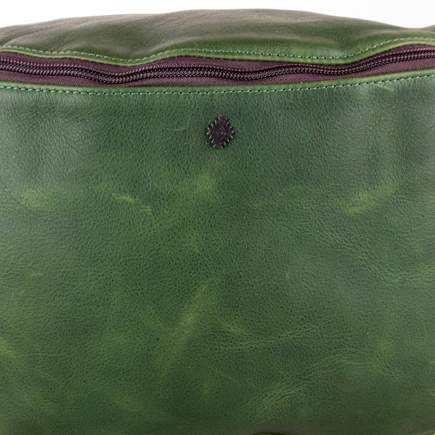 ETHAN BAG - FULL LEATHER - EMERALD