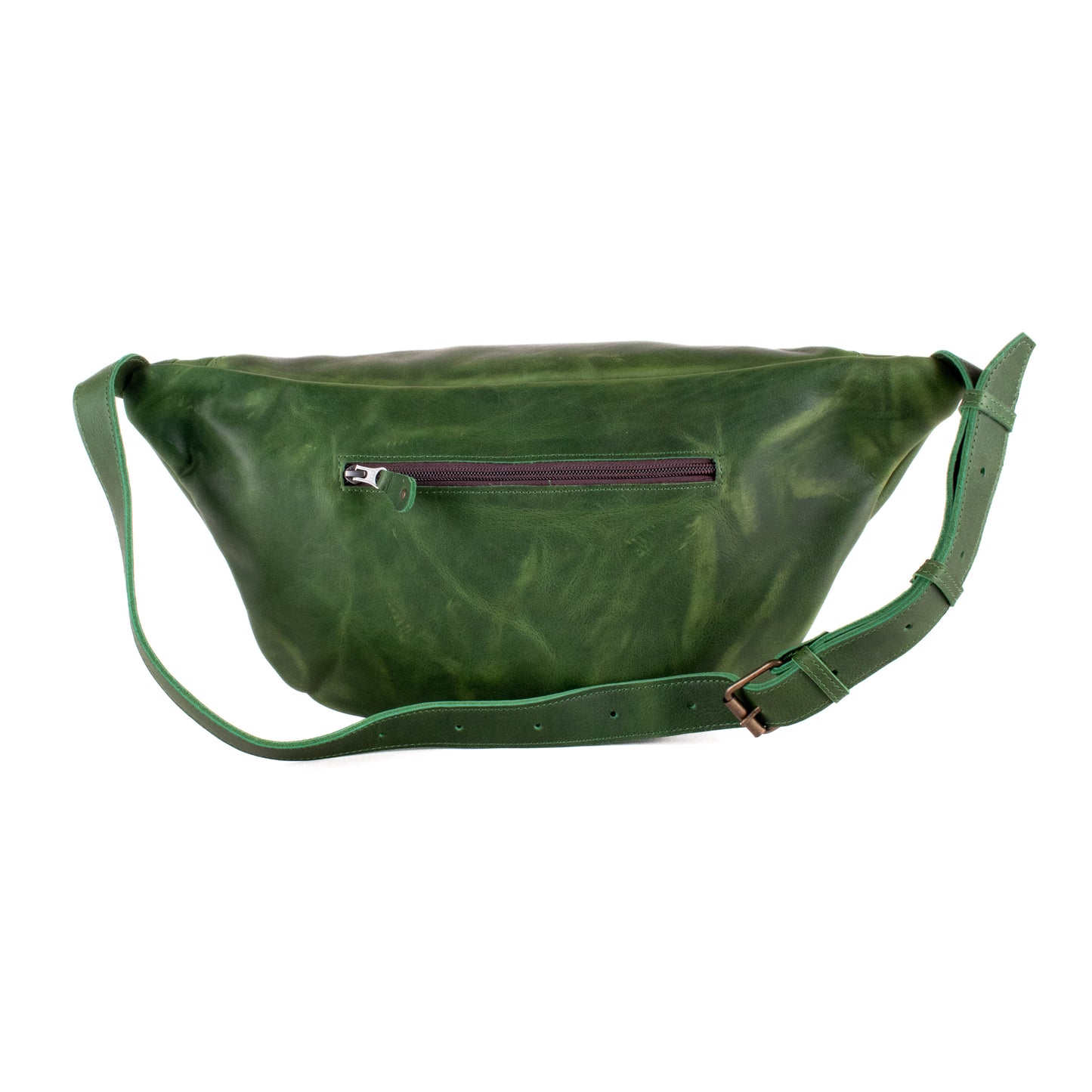 ETHAN BAG - FULL LEATHER - EMERALD