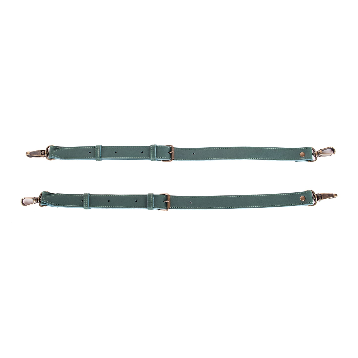 BEATRIZ MCDB + DIAMANTE STRAP - H&S EMBROIDERED FLORAL - EVERGREEN - NO. 200554
